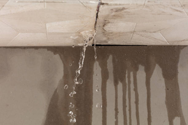 Professional Burst Pipe Cleanup technician working in Hudson, IL